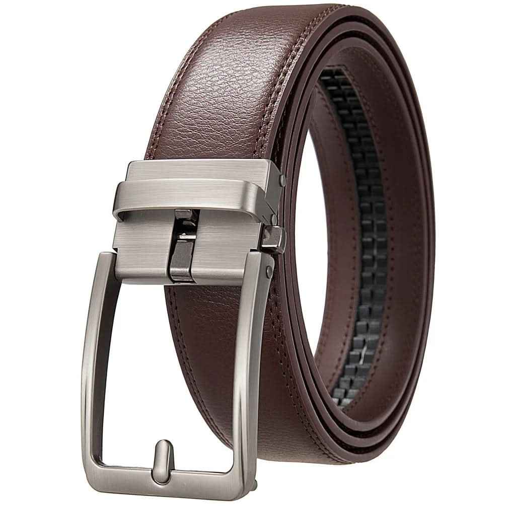 Cinturón Automático Formal OFFICE Brown/Graphite – SOLID FIT
